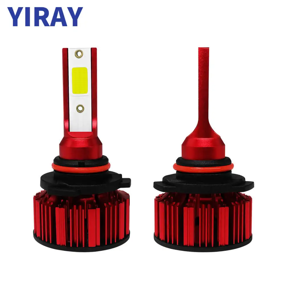 YIRAY 2 шт. автомобильные лампы H4 9003 HB2 H11 H8 H9 9005 9006 HB3 HB4 H7 LED Phare Q1 6000LM Автомобильные