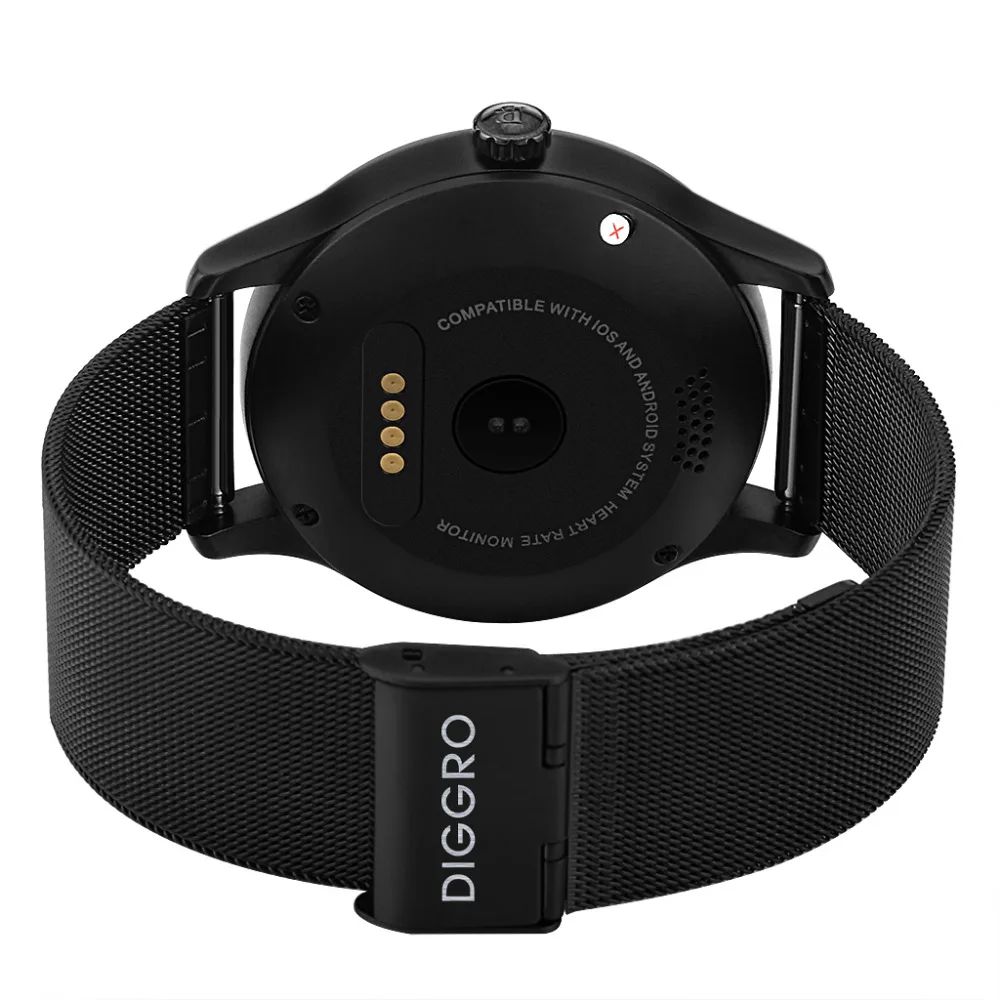 Diggro Smarcent K88H Смарт-часы монитор сердечного ритма наручные часы Bluetooth набор