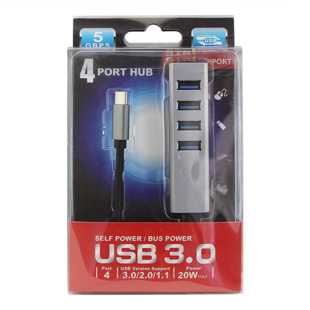 USB 3 0 концентратор Мульти разветвитель адаптер с разъемом Type C для USB3.0 + OTG