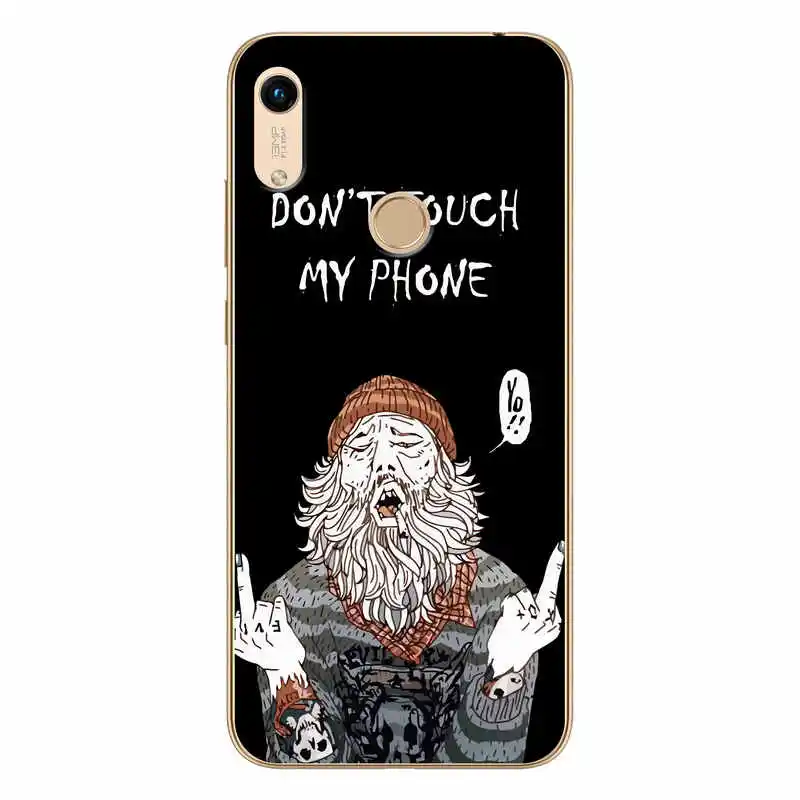 Case For Huawei Honor 8A 8 A JAT-LX1 Cover Printing Drawing Patterned 6.09&quot Phone Protector Back |