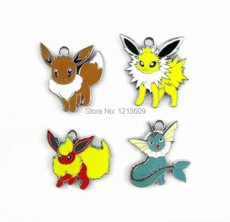 Подвески японского аниме 20 шт. для изготовления ювелирных изделий подарки на