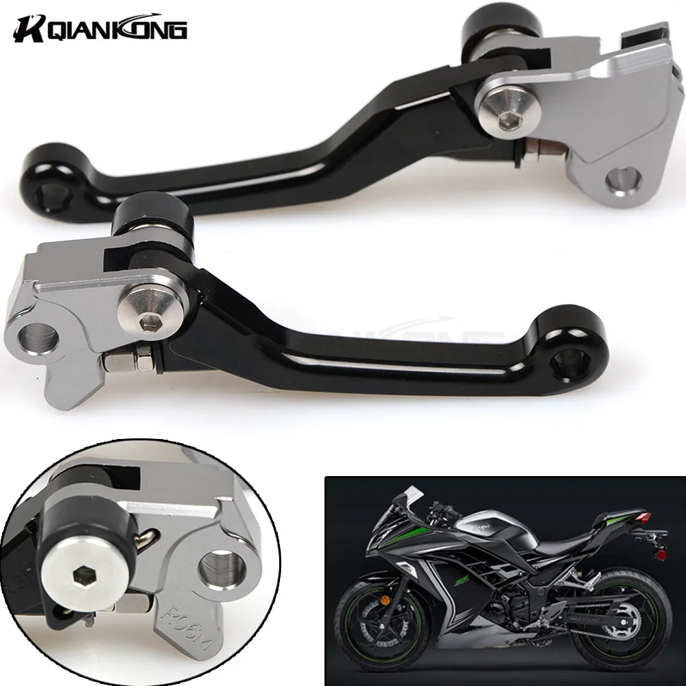 Mototcycle CNC поворотные Тормозные сцепления рычаги для SUZUKI KDX250SR 1992 94 KLX250 D TRACKER 1993 07 KDX