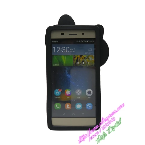 Милый 3D мультфильм Улыбка Минни силиконовый чехол телефона для Sony Xperia M4 Aqua Dual E2303