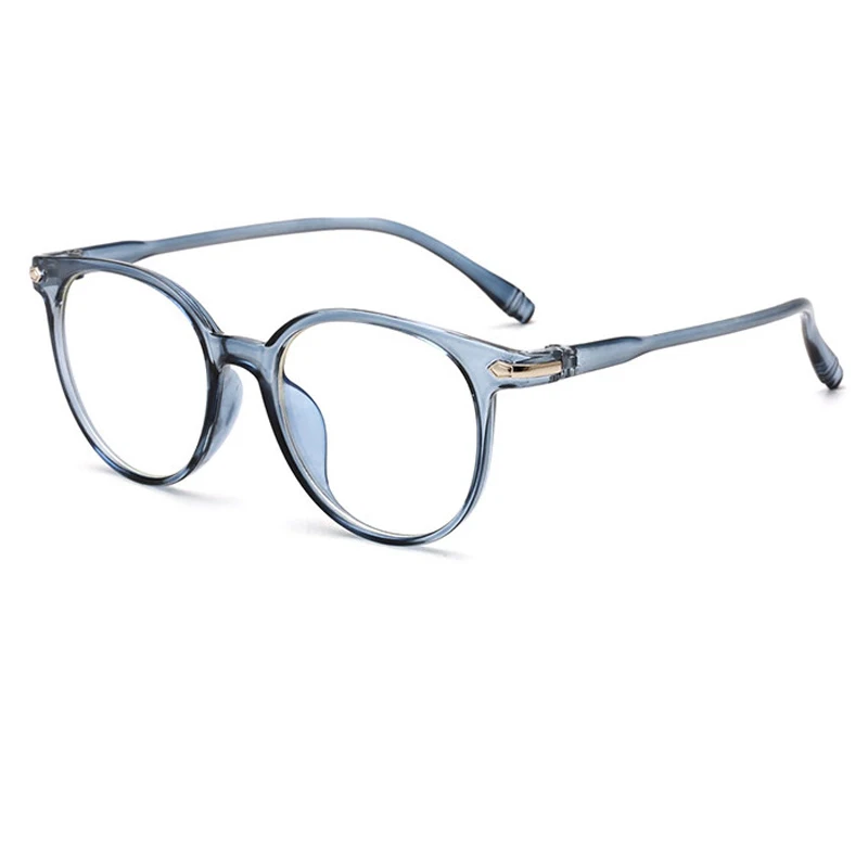 

New Retro Transparent color Full frame Eyeglasses Frames Men Women decoration Optical Plain Mirror Eye Glasses Frame for Myopia
