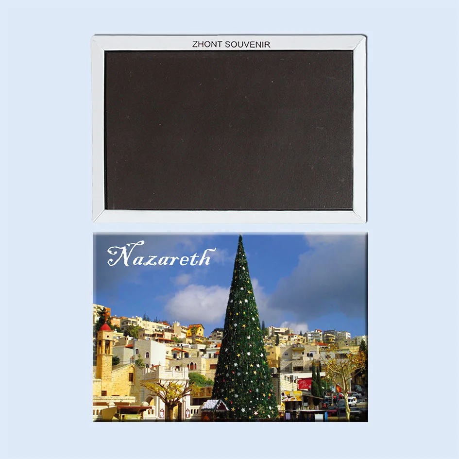 Наземные сувениры для путешествий наземные магниты на холодильник 21741 Назарет