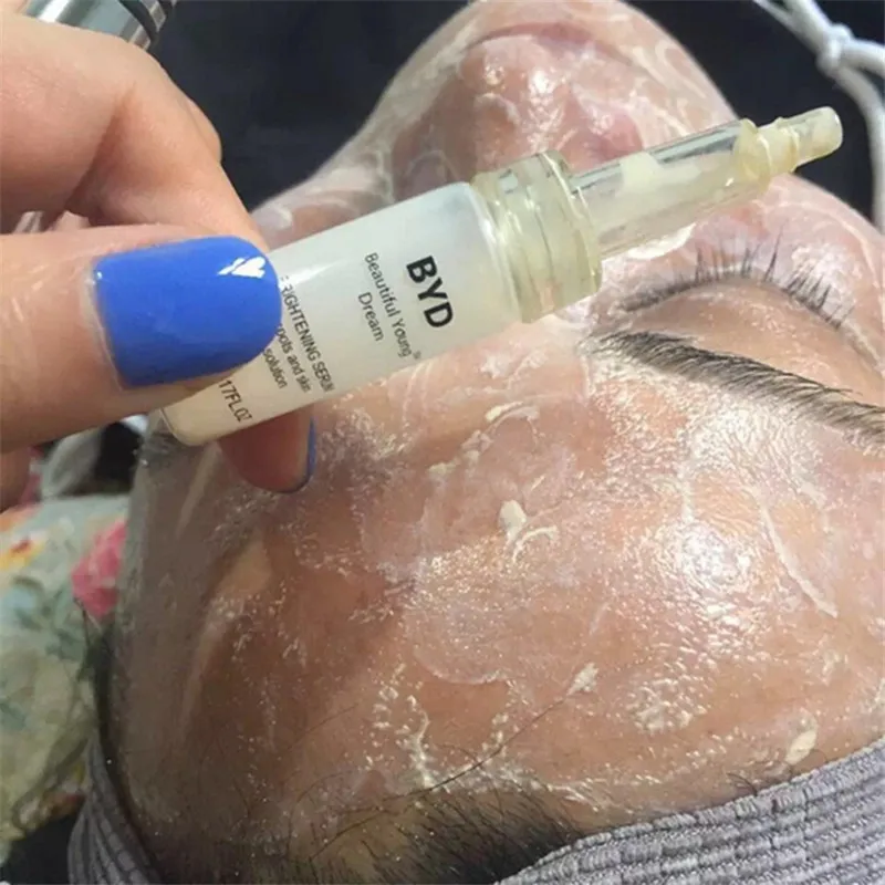 1 шт. 5 мл BB крем для отбеливания кожи Meso белая осветляющая сыворотка натуральный