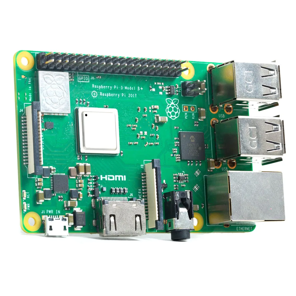 Новые 2018 Оригинал Raspberry Pi 3 Модель B плюс улучшенная версия 1 4 ГГц Cortex-A53 с ГБ