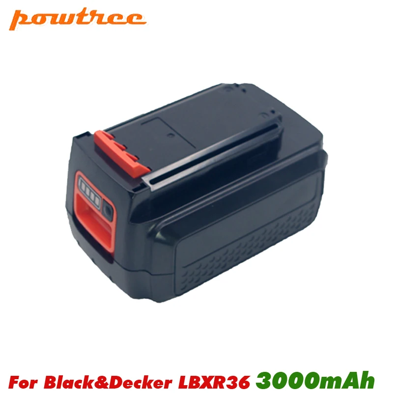 3000mAh для Black & Decker 40V 3.0Ah Max литий ионный аккумулятор LBXR36 LBX2040 LHT2436 LST136 LST420 LST220 LST300 MTC220