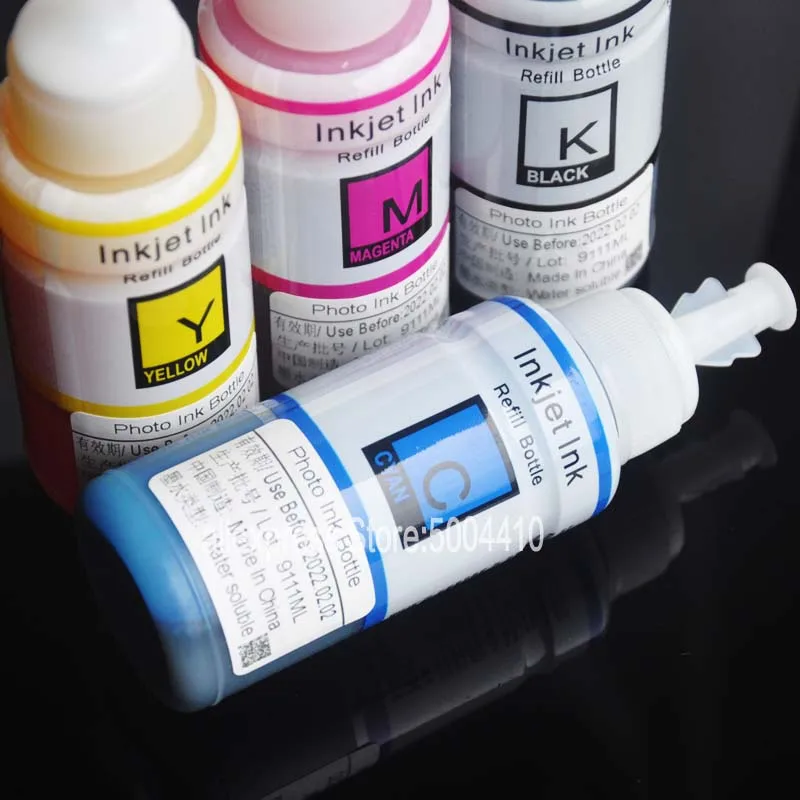 For Epson L3050 L3060 Ink Ecotank ink bottle multipack 664 Kit 70ML BLACK | Компьютеры и офис