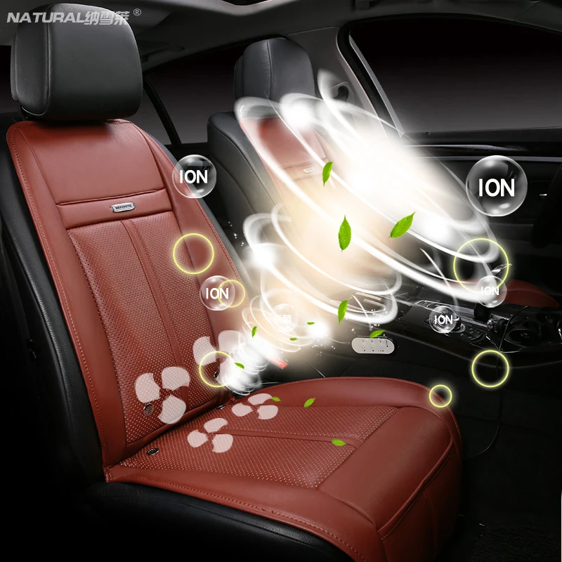 2018 Кожаная подушка для автомобильного сиденья массажный Подогрев три в 12 В