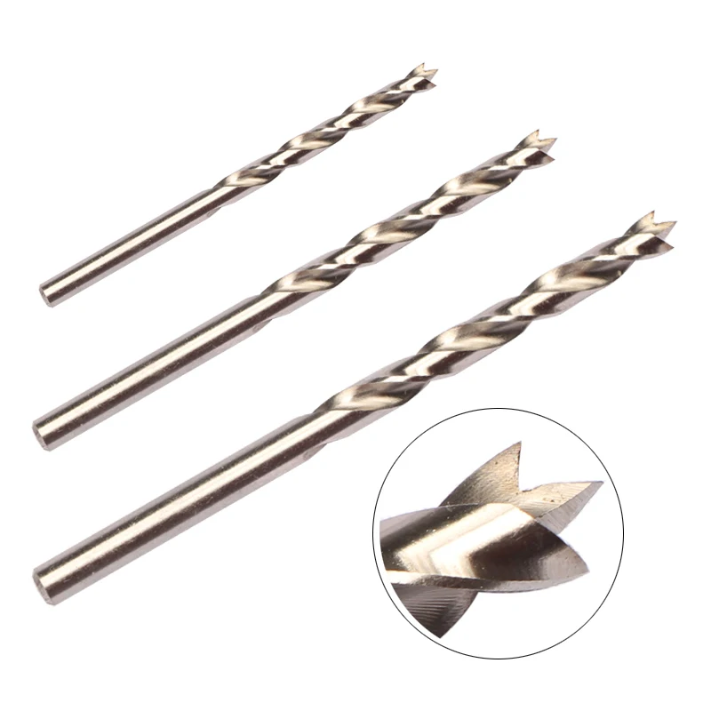 

For Woodworking Tools Three-in-one Hole Opener Tenon Hole Punch Drill Bit Dowel Locator Puncher Sharp Drill Bit DIY Tools