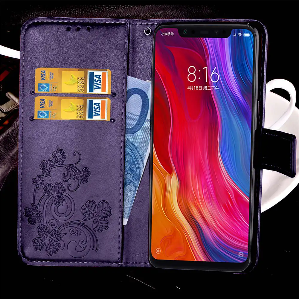 Чехол для телефона из искусственной кожи Guties Xiaomi Mi 8 SE чехлы-держатели карт