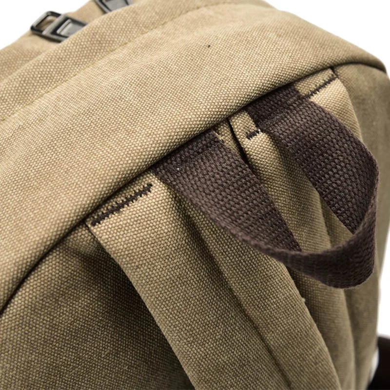 Мужской холщовый рюкзак 2021 школьный для студентов колледжа сумки подростков