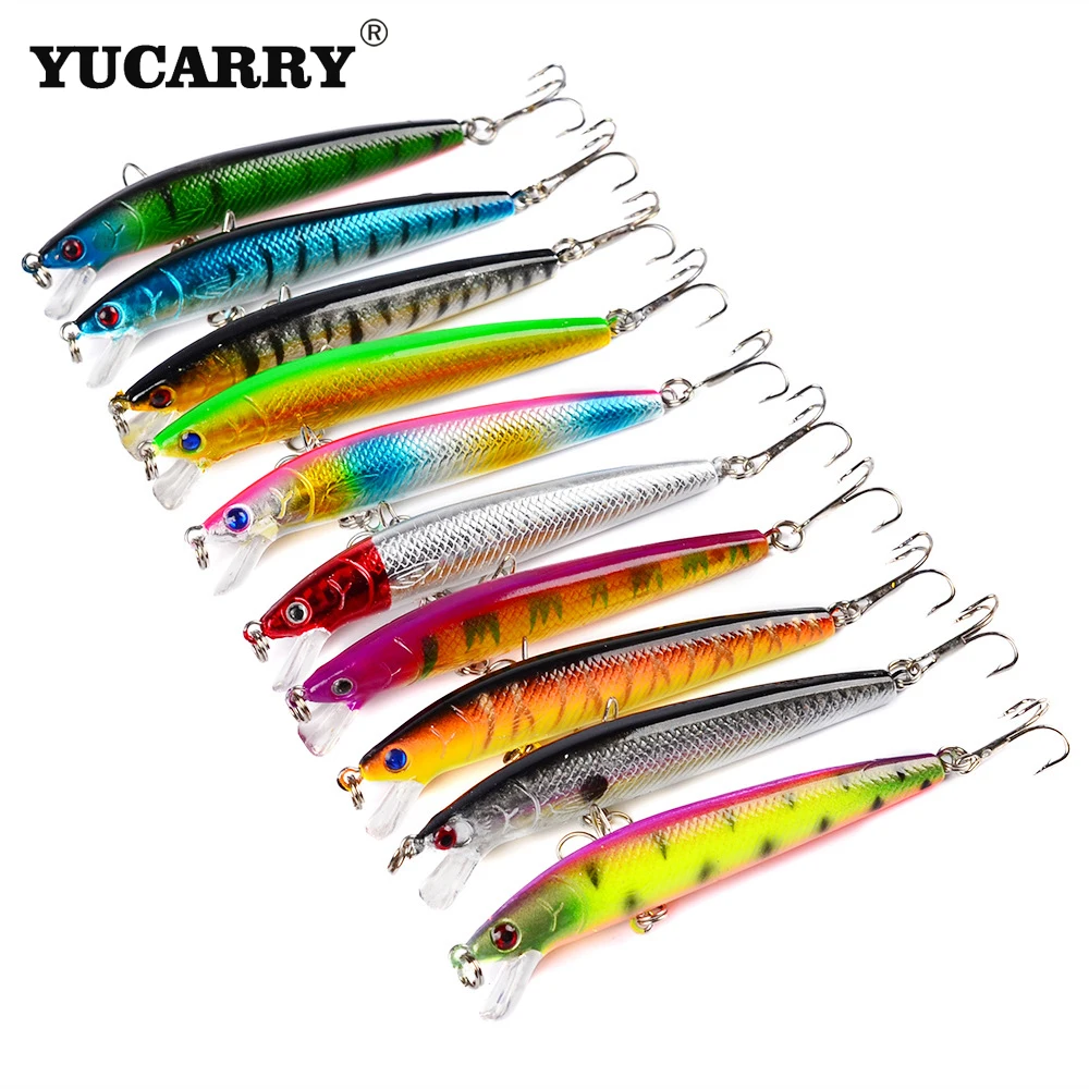 YUCARRY бренд 8 5 г 9 см California Salmon искусственная приманка Swimbait гольян рыболовная