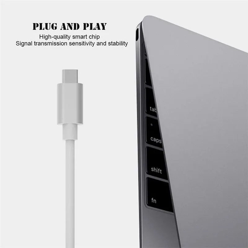 Новый USB 3 1 Type C VGA Женский адаптер кабель type к HDMI для нового Macbook 12 дюймов Chromebook Pixel