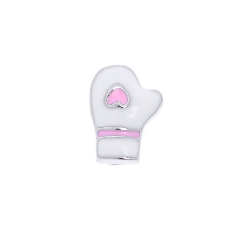 Рождественские плавающие брелоки варежки амулеты подходят для повседневной