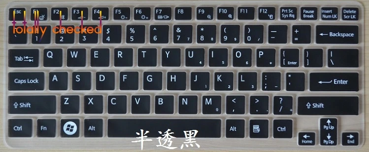 Силиконовый чехол для клавиатуры Sony C CA 13 3 &quotS SA SB SD SE14A защитная крышка ноутбука |