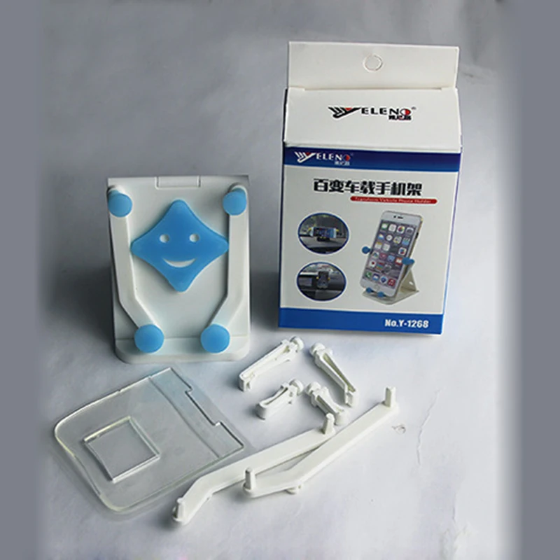 Hot Selling Phone Bracket Creative Smiling Face Seat Customized Car Outlet Multi-functional Magnetic Mobile Frame | Автомобили и