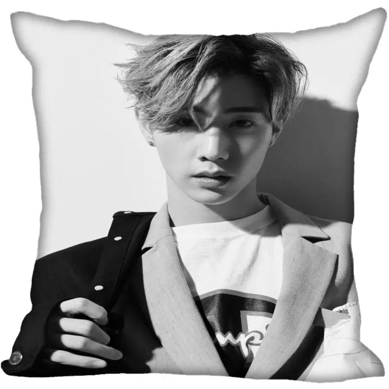 Популярная шелковая квадратная наволочка Fan Xi KPOP GOT7 Mark Tuan с принтом домашние