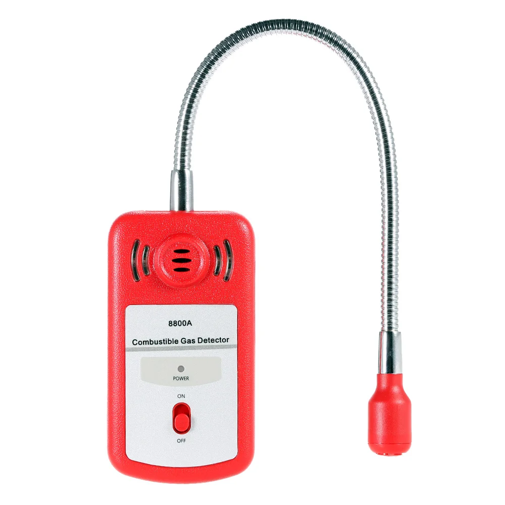 

reliability Combustible Gas Detector mini Gas Leak Location Determine Tester gas Analyzer with Sound-light Alarm for security