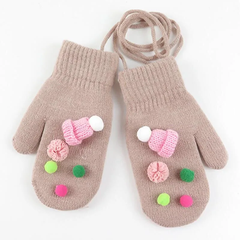 

Зимние качественные перчатки SUOGRY, Женские варежки, женские перчатки, вязаные варежки, женские плюшевые плотные теплые перчатки и варежки дл...