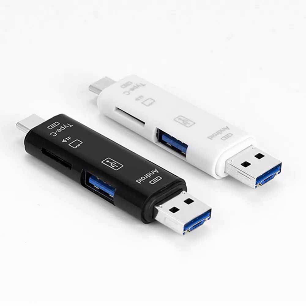 3 в 1 Тип C мульти кард ридер карты памяти USB флэш накопитель высокоскоростной OTG