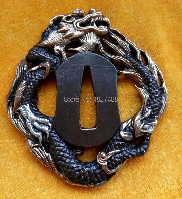 Высококачественный аксессуар для меча медная ручная защита Tsuba японского