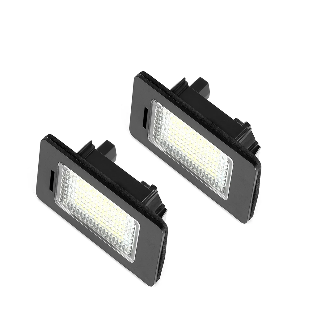 2 шт. светодиодный Подсветка регистрационного номера лампы для BMW E82 E90 E92 E93 M3 E39 E60