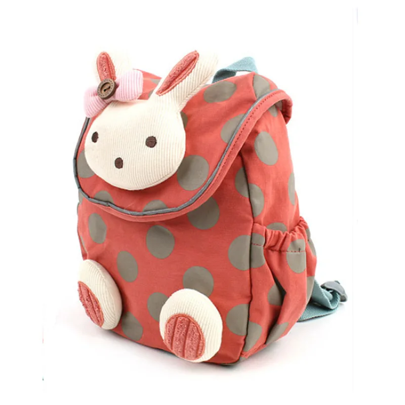 Новинка 2019 маленькая школьная сумка с животным дизайном детская милым Кроликом