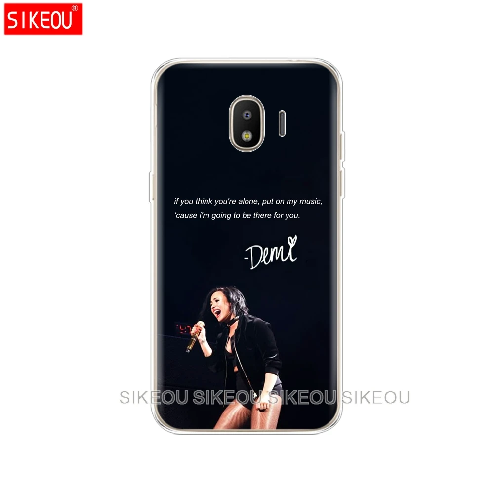 Силиконовый чехол для телефона Samsung Galaxy J3 J5 J7 2017 J330 J530 J730 PRO j2 2018 Деми Lovato|Бамперы| |