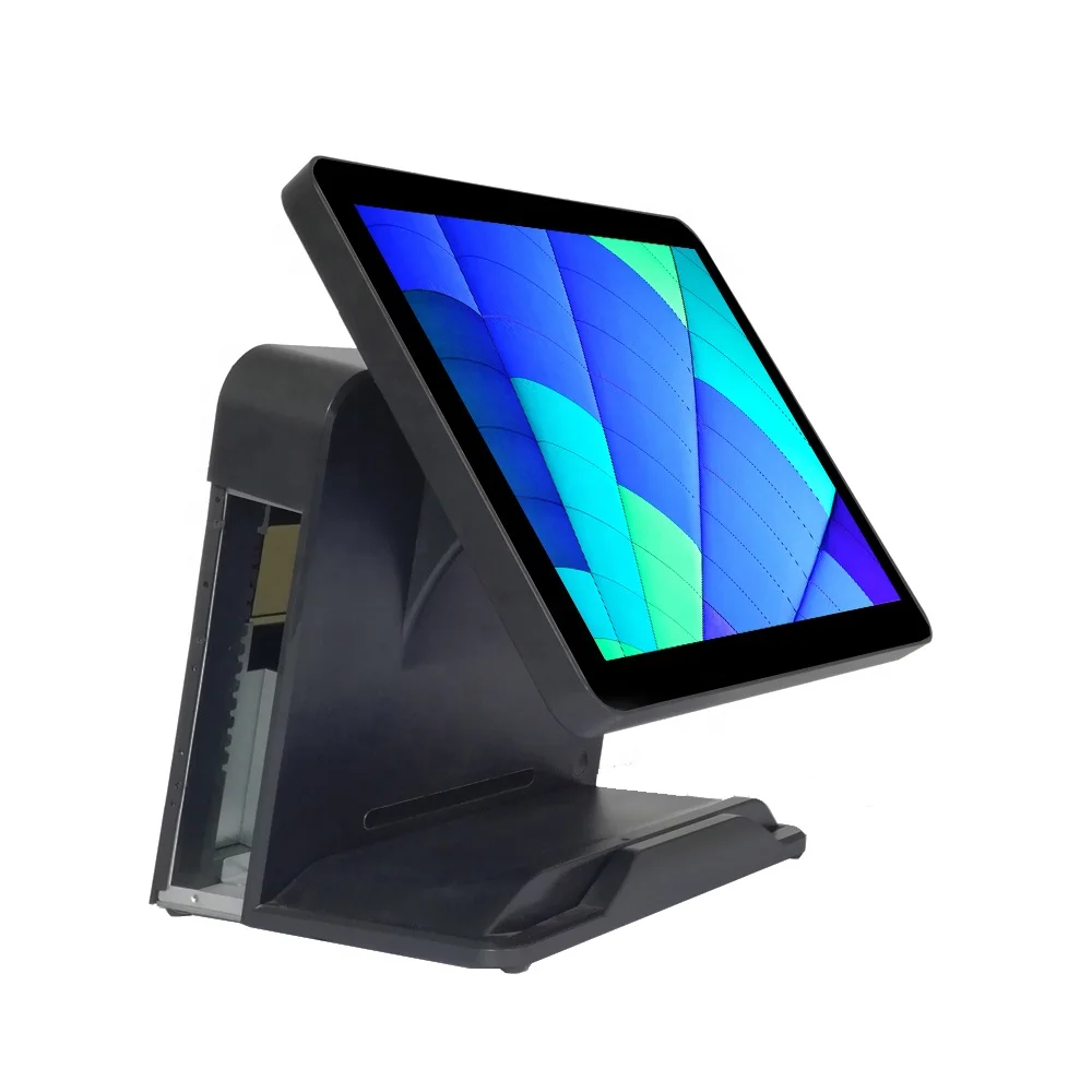 15 дюймовый TFT светодиодный POS терминал Все в одном для