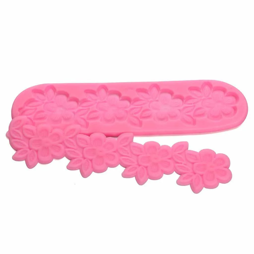 D новинка Нетоксичная кружевная фотоформа сделай сам украшение для торта конфета