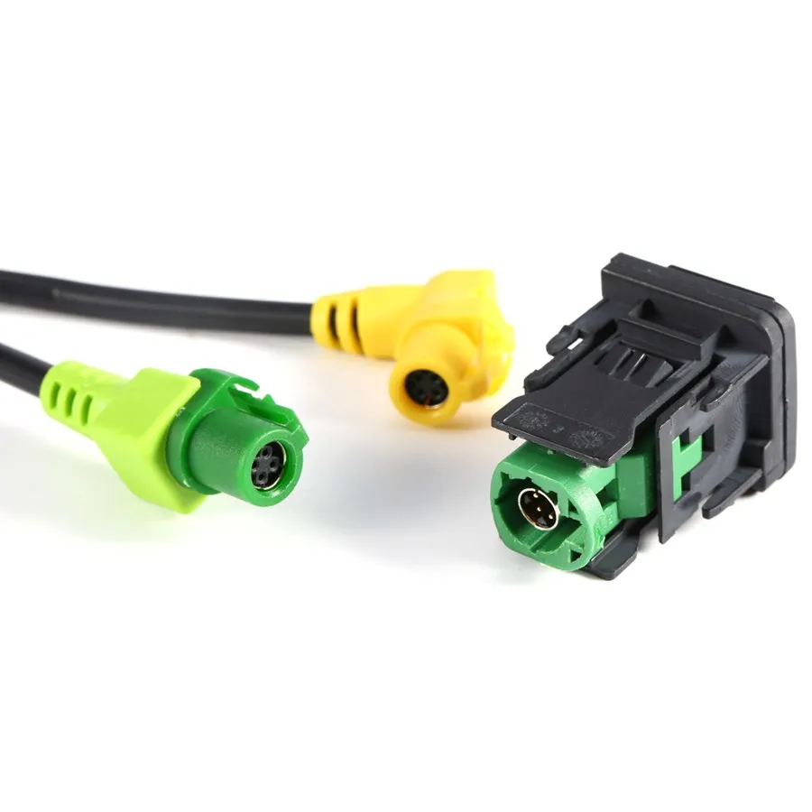 Автомобильный Стайлинг Новое поступление AUX USB переключатель жгут проводов RCD510
