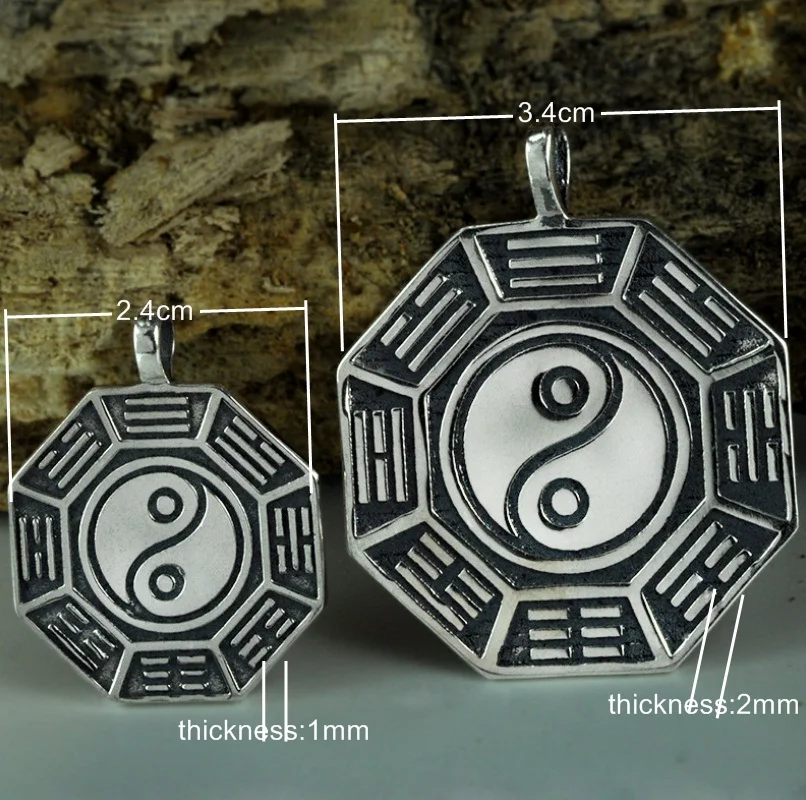 Кулон из серебра 925 пробы в виде Сплетницы тай чи|thai silver|thai silver jewelrychi pendant |