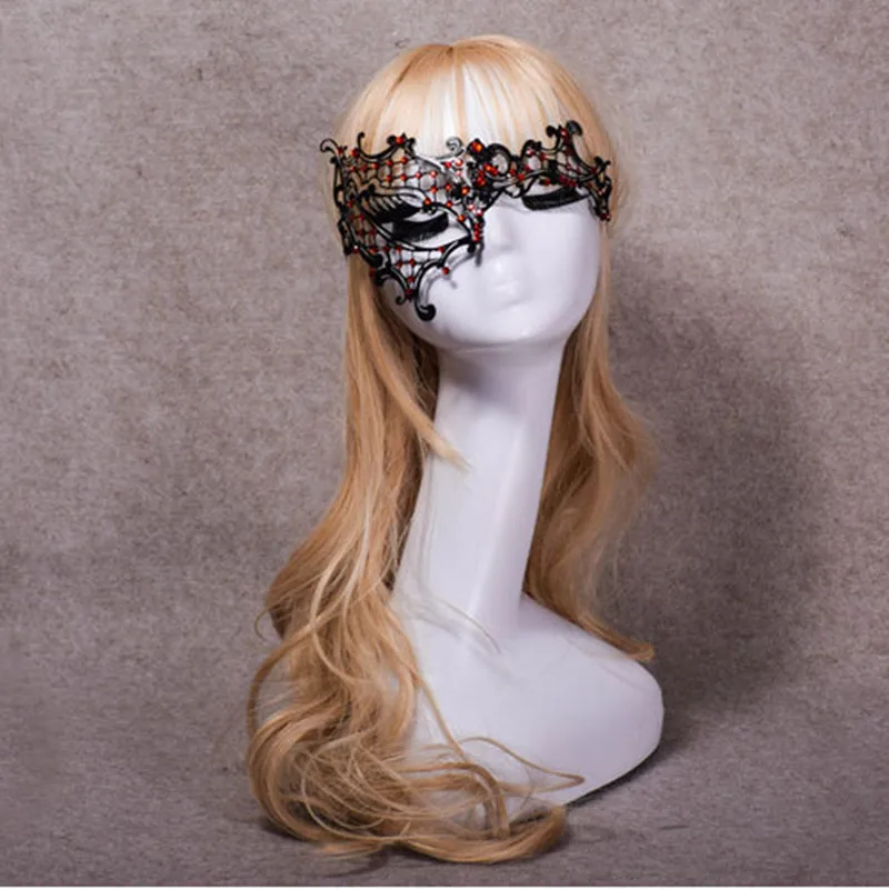 Венеция алмаз полый железный металла маски Женщина Половина Face Eye Mask Хэллоуин