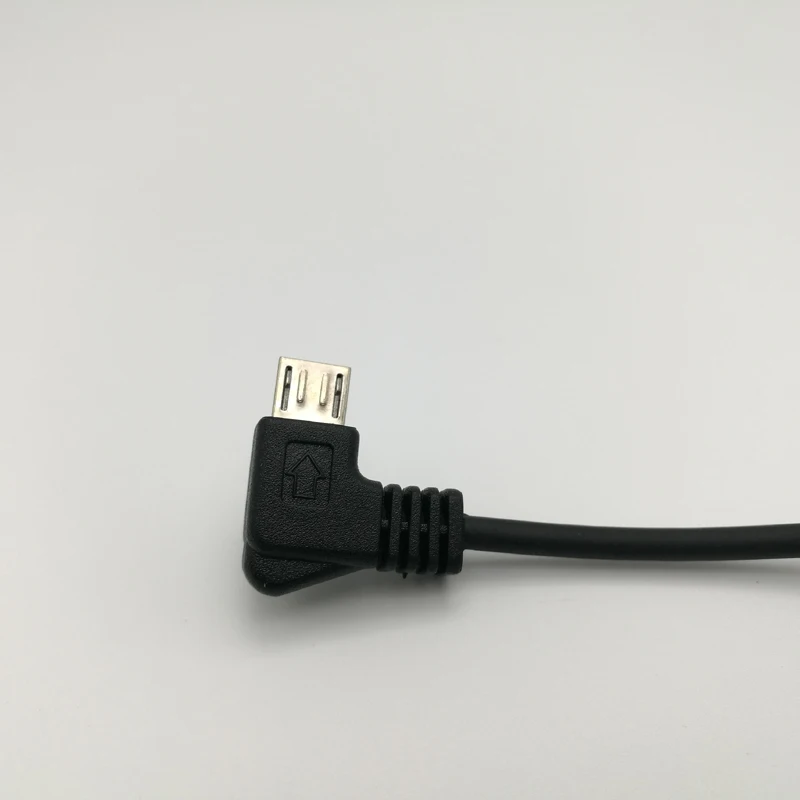 Eustak micro usb male 90 градусов под углом к левый угловой пружинный выдвижной
