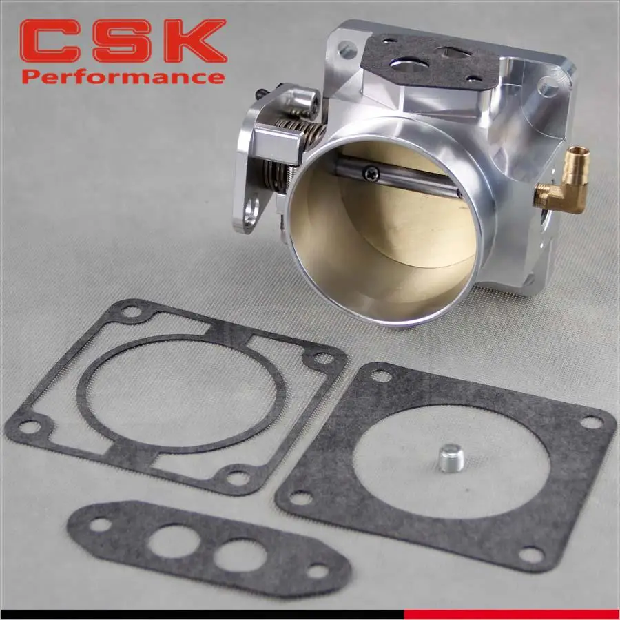 Производительность заготовки 75 мм дроссельной заслонки для 86 93 Ford Mustang GT Cobra LX 5 0