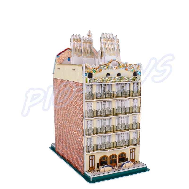 Новое поступление подарок пазлы CASA BATLLO 3D знаменитая конструкция игровое