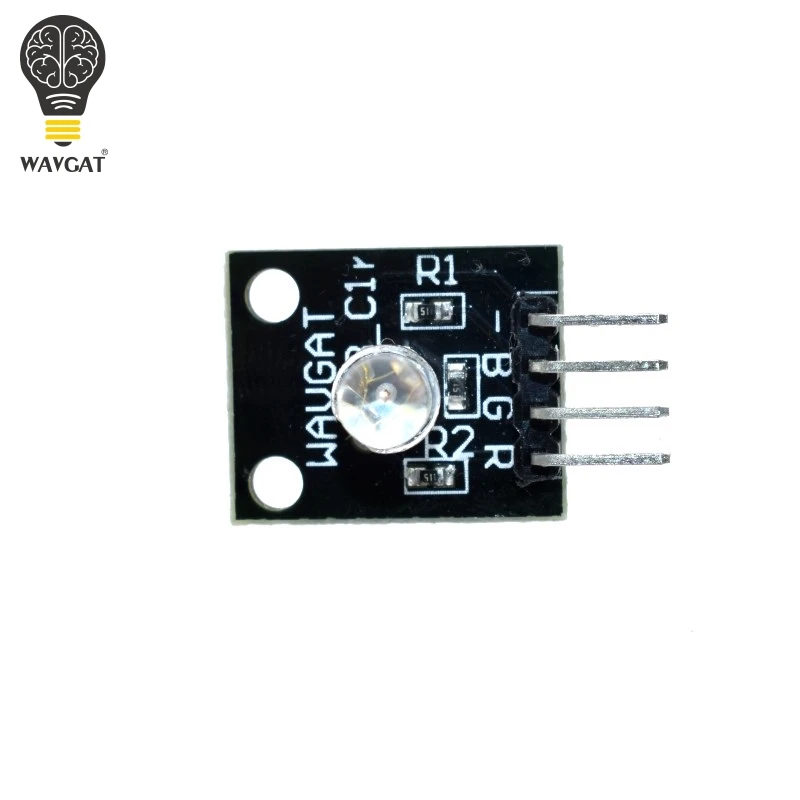 WAVGAT умная электроника 4pin RGB модуль KY 016 три цвета 3 светодиодный датчика для Arduino DIY
