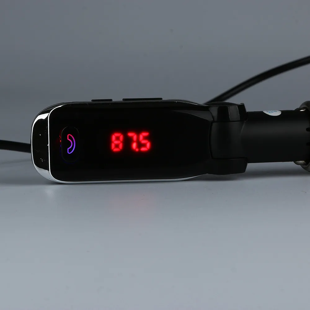 Новый многофункциональный комплект беспроводной связи bluetooth для автомобиля fm