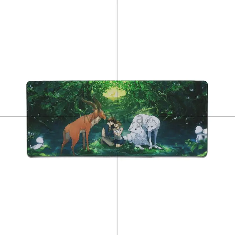 Игровой коврик для мыши Maiyaca princess mononoke большой игровой с узором сделай сам