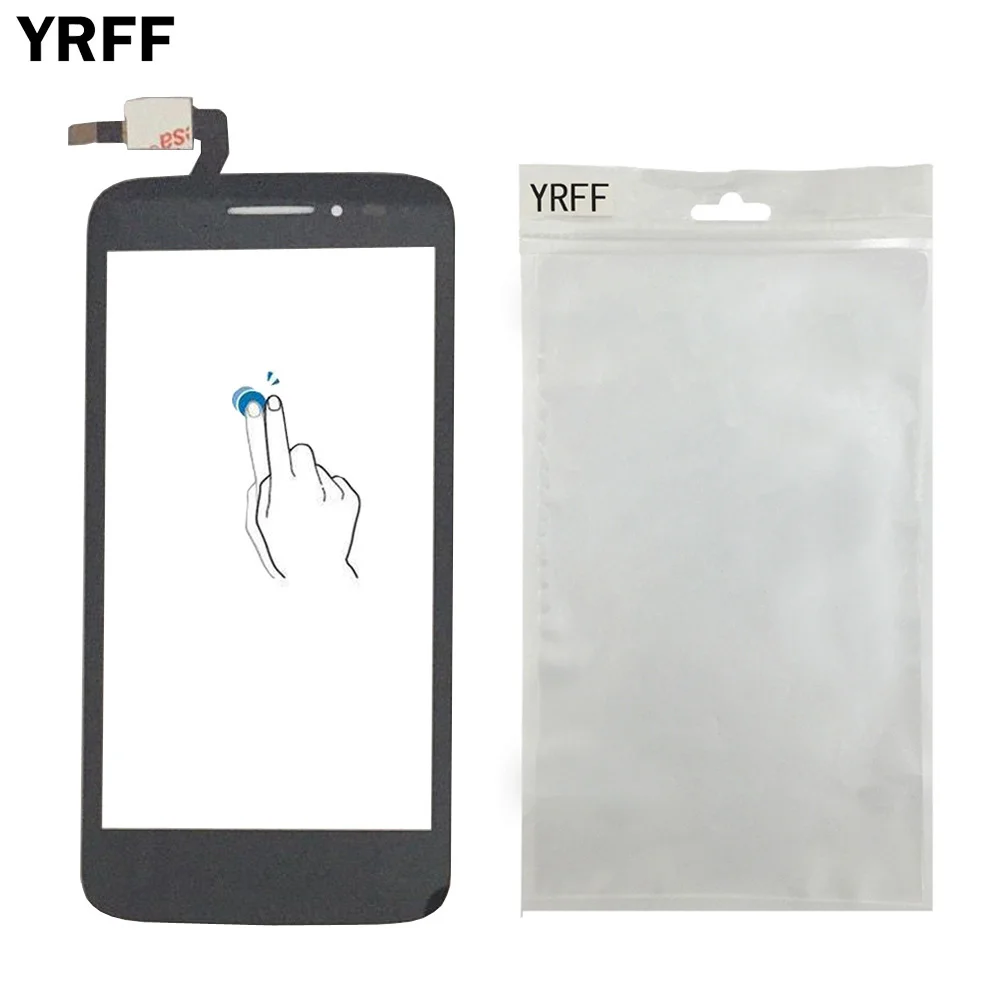 Сенсорный экран для Alcatel One touch POP 2 5042D OT5042 5042 Передний сенсорный экран Сенсорная панель стеклянная защитная пленка