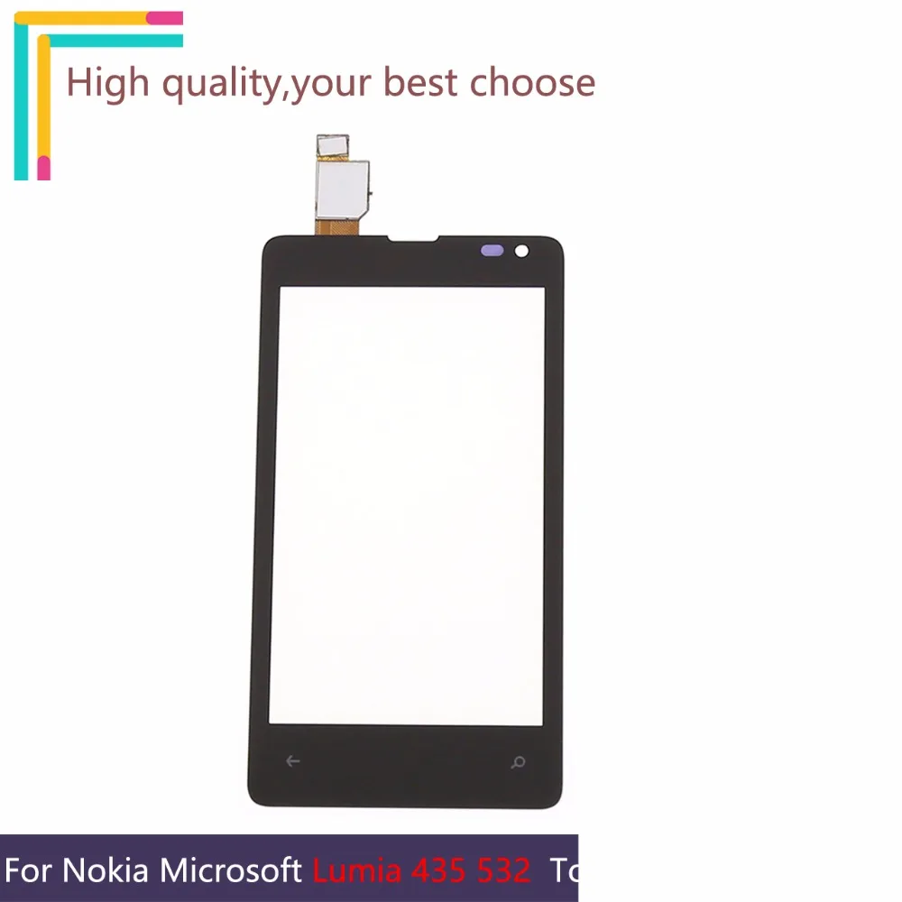 10 шт. для Nokia microsoft Lumia 435 532 N435 N532 сенсорный экран Сенсорная панель дигитайзер