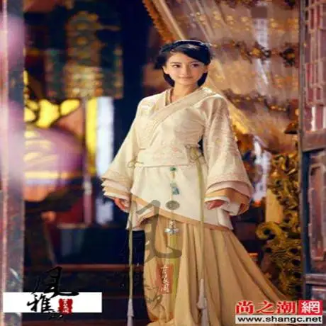 AngelaBaby эстетика ханьфу история любви пустыни Юнь Чжун Ge женский костюм красивый