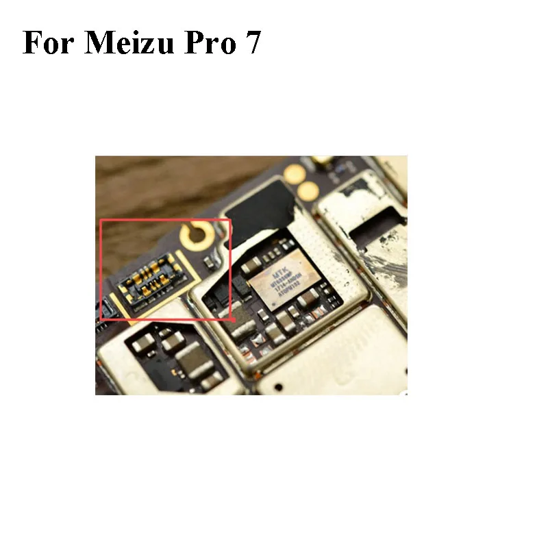 Внутренний разъем FPC 2 шт. держатель аккумулятора зажим контакт для Mei zu pro7 Pro 7 meizupro