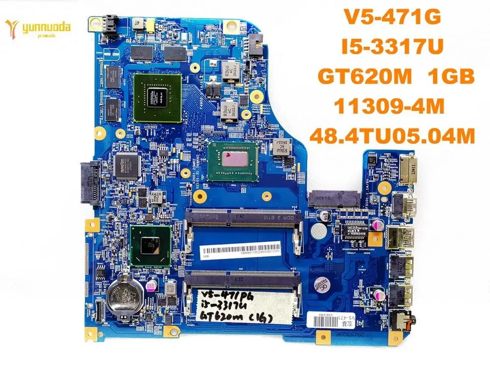 

Original for ACER V5-471G laptop motherboard V5-471G I5-3317U GT620M 1GB 11309-4M 48.4TU05.04M tested good free shipping