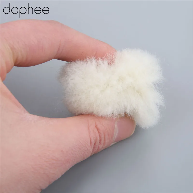Dophee 20 шт. шерстяные накладки для полировки воском полировальная накладка колесо