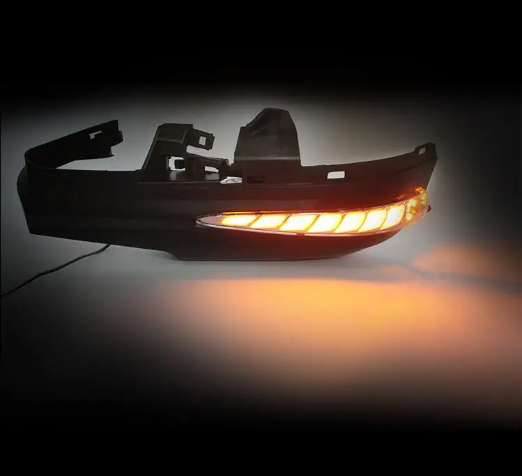 Динамический автомобильный Стайлинг для Honda Civic mirror light 10th автомобильные аксессуары противотуманная фара Civic светодиодный DRL Дневной свет