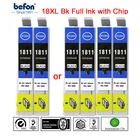 Сменный Черный чернильный картридж befon 18XL для Epson T1811 T 1811 18XL 18 XL для Epson XP30 XP102 202 305 405 205 302 402 415