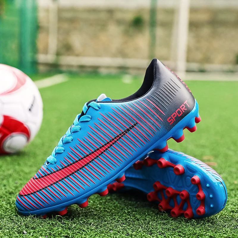 Мужские футбольные бутсы TF для подростков Voetbal Training football Shoes Specialty длинные шипы |